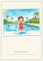 Vorschau - Arbeitsblätter - Im Schwimmbad - Differenziertes Leseheft - Seite 2