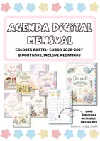Vista previa - Para docentes: organización, planificación y formación - AGENDA DIGITAL MENSUAL CURSO 2026/ 2027 - Portada