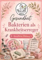Vorschau - Arbeitsblätter - Gesundheit: Bakterien als Krankheitserreger mit Lösungen - Deckblatt
