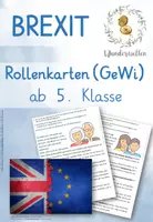 Vorschau - Arbeitsblätter - Brexit - differenzierte Lesetexte für eine Diskussion VERÄNDERBAR - Deckblatt