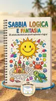 anteprima - Materiale interattivo - Sabbia,Logica e Fantasia - Pagina di copertina