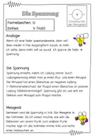 Vorschau - Arbeitsblätter - Die Spannung technische und physikalische Stromrichtung - Seite 3