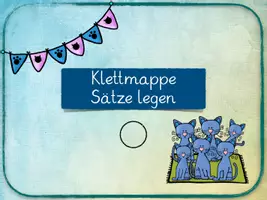 Vorschau - Arbeitsblätter - 3 Klettmappen Sätze schreiben ab Klasse 1 Satzbau Satzbildung - Seite 2