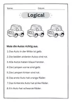 Vorschau - Arbeitsblätter - Logicals: Leserätsel für 1. und 2. Klasse - Seite 2