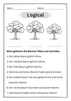 Vorschau - Arbeitsblätter - Logicals: Leserätsel für 1. und 2. Klasse - Seite 3