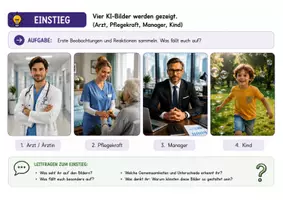 Vorschau - Stundenentwürfe - Reflektiert mit KI-Nutzung umgehen: KI hat Vorurteile? - Seite 2