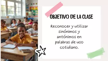 Vista previa - Unidades / Secuencias / Situaciones de Aprendizaje - Aprendamos los Sinónimos y Antónimos. - página 1