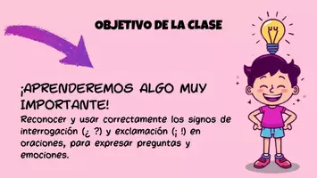 Vista previa - Unidades / Secuencias / Situaciones de Aprendizaje - Los signos: Interrogación y exclamación - página 1