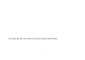 Vorschau - Fördermaterial/Inklusion - Der kleine Igel muss Winterschlaf halten – 14 Bilder + Text, Geschichte von liebevoller Fürsorge, Empathie, Einschlafen, Winterschlaf - Seite 3