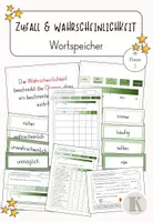Vorschau - Poster - Zufall & Wahrscheinlichkeit - Wortspeicher - Deckblatt