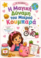 Προεπισκόπηση - Φύλλα εργασίας - Η μαγική δύναμη του μικρού κουμπαρά (αποταμίευση) - Εξώφυλλο