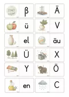 Vorschau - Stationenlernen - Laut-Domino, Phonologische Bewusstheit, Erstlesen Klasse 1 - Seite 2