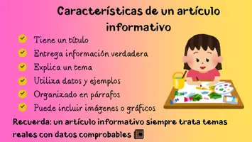 Vista previa - Unidades / Secuencias / Situaciones de Aprendizaje - Los textos: Los artículos informativos - página 3