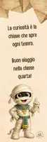 anteprima - Altro tipo di materiale - SEGNALIBRO EGITTO - Pagina di copertina