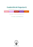 Vista previa - Hojas de trabajo - Cuadernillo Preguntas Q2 - ¿Cómo, cuándo, dónde, por qué, para qué? - página 1