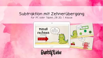 Vorschau - Interaktives Material - Kopfrechenspiel ZR20 (für PC und Tablet) - Deckblatt