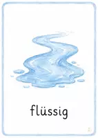 Vorschau - Bildkarten - Wasser Bildkarten Grundschule Sachunterricht Wortschatz - Seite 1