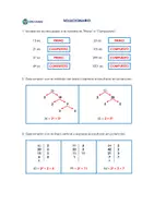 Vista previa - Hojas de trabajo - Ficha de Trabajo Nros. Primos y Descomposición Factorial - 4to a 6to Primaria (Con Solucionario) - página 1