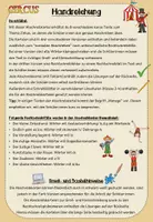 Vorschau - Arbeitsblätter - Abschreibkartei - Zirkus (Klasse 2-4) - Seite 1