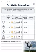Vorschau - Arbeitsblätter - Wetter verstehen Klasse 5 - Seite 3