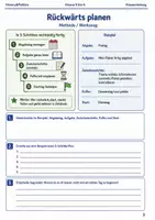 Vorschau - Arbeitsblätter - Kalender Fristen und Termine Arbeitsheft Klasse 5 bis 6 Schulstart Organisation lernen - Seite 2