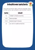 Vorschau - Mal- und Bastelvorlagen - Fledermausklasse - Namensschilder (Klassentier) - Seite 1