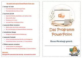 Vorschau - Arbeitsblätter - Merkheft zum Programm PowerP. + Präsentationstipps - Seite 3