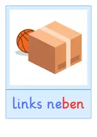 Vorschau - Bildkarten - Bildkarten: Präpositionen (DaZ-Unterricht) - Seite 1