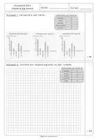 Vorschau - Test - Klassenarbeit Säulendiagramme I Daten und Diagramme I Lernzielkontrolle - Seite 1