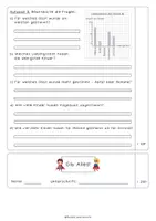 Vorschau - Test - Klassenarbeit Säulendiagramme I Daten und Diagramme I Lernzielkontrolle - Seite 2
