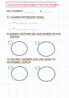 anteprima - Materiale di supporto/inclusione - MCD e mcm scheda facile - Pagina 2