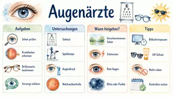 Vorschau - Arbeitsblätter - Arbeitsblätter zum Thema "Augenarzt" + Lösung & MP3 + Infografik - Seite 3