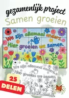 Voorbeeld - Samen groeien – Gezamenlijk kunstwerk (25 delen) | Samenwerkingsopdracht - Voorblad