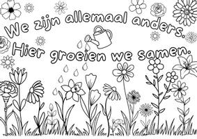 Voorbeeld - Samen groeien – Gezamenlijk kunstwerk (25 delen) | Samenwerkingsopdracht - Pagina 2