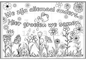 Voorbeeld - Samen groeien – Gezamenlijk kunstwerk (25 delen) | Samenwerkingsopdracht - Pagina 3
