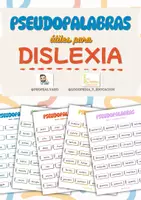 Vista previa - Refuerzo / NEE / Materiales de apoyo - PSEUDOPALABRAS PARA DISLEXIA - Portada