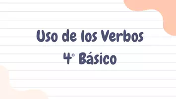 Vista previa - Unidades / Secuencias / Situaciones de Aprendizaje - Los verbos y sus tiempos verbales. - Portada