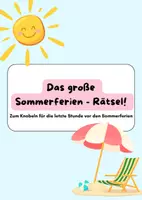 Vorschau - Arbeitsblätter - Sommerferien - Rätsel (Logical) - Deckblatt