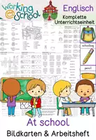 Vorschau - Unterrichtsreihen - school | Englisch | Grundschule | school things - Deckblatt