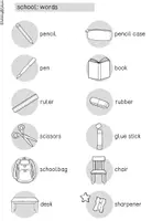 Vorschau - Unterrichtsreihen - school | Englisch | Grundschule | school things - Seite 3