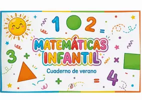 Vista previa - Tarjetas / Manipulativos - LIBRITO VERANO MATEMÁTICAS INFANTIL - página 1