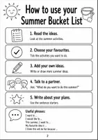 Vorschau - Arbeitsblätter - Holiday Activities Bucket List - Seite 2