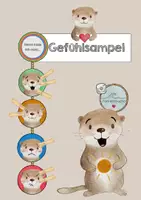 Vorschau - Arbeitsblätter - Gefühlsampel Otter - Otterklasse - Otter - Deckblatt