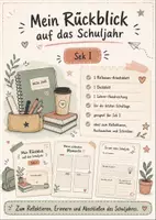 Vorschau - Stundenentwürfe - Schuljahresabschluss: Rückblick auf das Schuljahr - Deckblatt