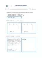 Vista previa - Hojas de trabajo - Ficha de Trabajo Máximo Común Divisor (MCD) - 4to a 6to Primaria (Con Solucionario) - Portada