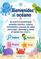 Vista previa - Refuerzo / NEE / Materiales de apoyo - Oceanos en Movimiento: Kit imprimible de actividades motoras, colores y autorregulación para niños y niñas - página 1