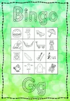 Vorschau - Stationenlernen - Bingo Laut G - Lauterkennung und phonologische Bewusstheit - Buchstabe der Woche - Seite 3