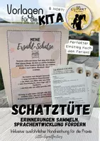 Vorschau - Fördermaterial/Inklusion - Schatztüte für Kita und Hort– Sprachentwicklung fördern - Deckblatt