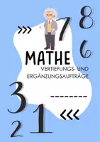 Vorschau - Arbeitsblätter - Mathe - Vertiefungs und Ergänzungsaufträge - Deckblatt