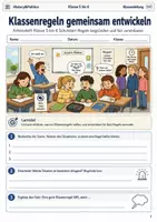 Vorschau - Arbeitsblätter - Schulstart Medium Bundle Klasse 5 bis 6 Klassenleitung Demokratie Klassenrat und Klassengemeinschaft - Seite 1